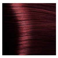 HY 5.6 Светлый коричневый красный. Стойкая крем-краска для волос 5/6 Hyaluronic Kapous Professional 100 мл (Италия) арт.1383