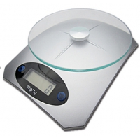 Весы цифровые MASTER MP-501 для краски. Вес 5000г, деление 1г, цвет серый