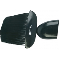 Кисть-сметка Dewal NB1442 плоская из искусственной щетины, черная щетина и черная деревянная ручка