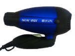 Дорожный фен DEWAL New Way 03-5512 Black Черно-синий Soft Touch 1000 Вт, DEWAL (Германия)