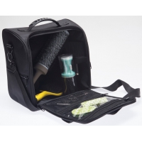 Сумка для парикмахерских инструментов технолога и стилиста Dewal GS-150, цвет черный