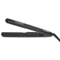 Щипцы для выпрямления волос Dewal TITANIUM Black 03-108 черный, полотна 25x90 мм, 140-230С, DEWAL (Германия)