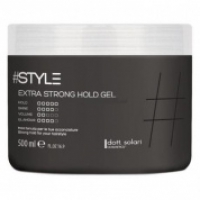 Гель для волос сверхсильной фиксации Extra Strong Hold Gel STYILING SYSTEM 500мл Dott.Solari (Италия)