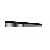 Расческа ELAVI 71539 карбоновая рабочая конусная для стрижки коротких волос, длина 180 мм