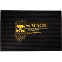 Резиновый коврик Mr BLACK на рабочее место барбера и для инструментов парикмахера