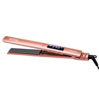 Щипцы для выпрямления волос Dewal ROYAL 03-410 бежево-розовый, полотна 24x120 мм, 150-230С, DEWAL (Германия)