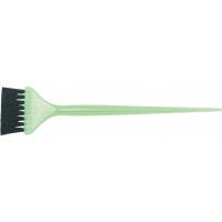 Кисть для окрашивания Dewal JPP048 green Зеленая узкая 50 мм с черной волнистой щетиной