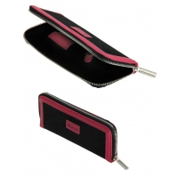 Футляр для ножниц GPT006A Dewal Черно-розовый одинарный