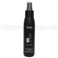 Гель-спрей для волос сильной фиксации Gel-spray Strong 100 мл, арт.632 Kapous Professional (пр-во Словения)