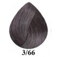 3/66 CHROME Темный шатен фиолетовый интенсивный 60 мл. Стойкая крем-краска 3.66 Princess Essex Estel PE3/66