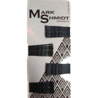 Невидимки волнистые черные матовые 40 мм, 40 штук на блистере, MS-Bik-R-40-4 Mark Smidt (Германия)