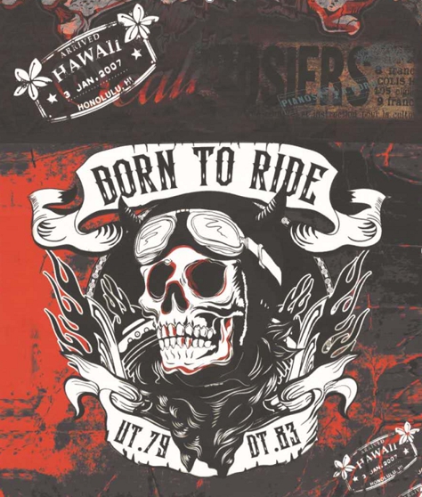  BARBER SHOP Born to Ride