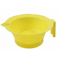 Чаша Melon Pro HS42750 Желтая для красителя пластик с носиком 250 мл