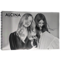 Журнал для записи клиентов ALCINA с кольцами. Горизонтальный удлиненный альбомный формат 31x21 см. 178 дней