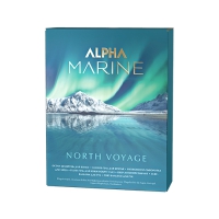 Набор мужской косметики ESTEL ALPHA MARINE North Voyage AMN/TRV (7 продуктов+косметичка)