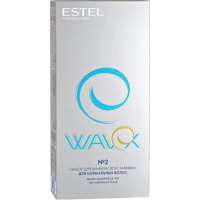 Набор для химической завивки для нормальных волос, NW/2 WAVEX ESTEL 2х100 мл