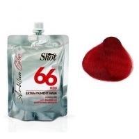 66 Красная тонирующая маска 200 мл, ш7975 Extra Pigment Mask Shot (Италия)