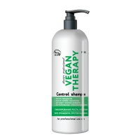 Шампунь от выпадения и для роста волос VEGAN THERAPY Control shampoo PH 5.5 Frezy GranD 1000 мл с дозатором