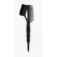 Кисть-расческа ALK-004 Черная для окрашивания волос, ширина 60 мм, черная щетина