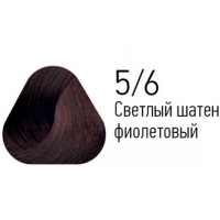 5/6 Светлый шатен фиолетовый для седых волос 100 мл. Стойкая крем-краска 5.6 Estel Prince+ PCG5/6