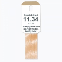 Специальный блондин золотисто-медный, арт.11.34, объем 60 мл, Alcina Color Creme (Германия)