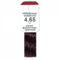 Средне-коричневый фиолетово-красный, арт.4.65, объем 60 мл, Alcina Color Creme (Германия)