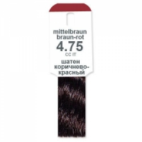 Средне-коричневый коричнево-красный, арт.4.75, объем 60 мл, Alcina Color Creme (Германия)