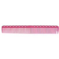 Расческа для стрижки Y.S. Park YS-336-07 Pink. YS336 Розовая, 189 мм гибкая термостойкая, 0571-336-07 Y.S. PARK (Япония)