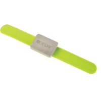 Наручный магнитный браслет DEWAL JPP094green для шпилек и невидимок, салатовый прямоугольный