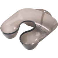 Воротник-лоток для окрашивания DEWAL JPP0015, пластиковый с резиновой прокладкой, цвет прозрачный, DEWAL (Германия)
