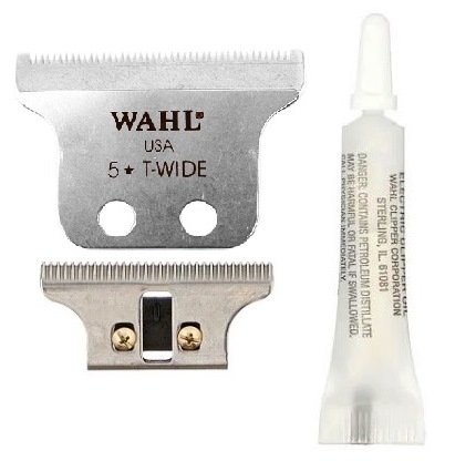  WAHL T-WIDE 0.4 mm .2215-1116/2215-1101. Wahl Blade set Wide Detailer 38  (785215)