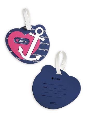 Anchor My Heart  name tag (-).       ZUCA Sport ()