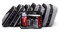 Комплект стандартных упаковочных чехлов для путешествий для сумок Flyer Travel ZUCA (США). 5 сетчатых и 1 виниловая косметичка