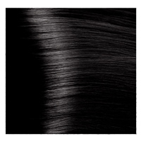 HY 4.18 Коричневый лакричный. Стойкая крем-краска для волос 4/18 Hyaluronic Kapous Professional 100 мл (Италия) арт.1357